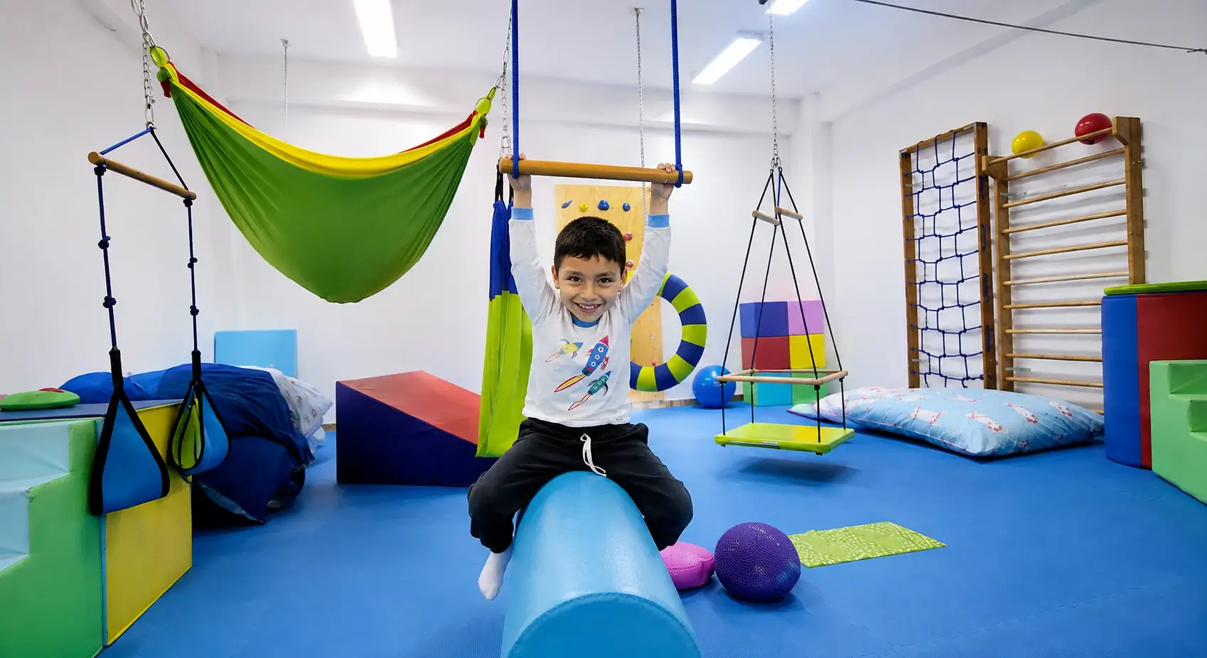 Sesión de Terapia Ocupacional e Integración Sensorial infantil